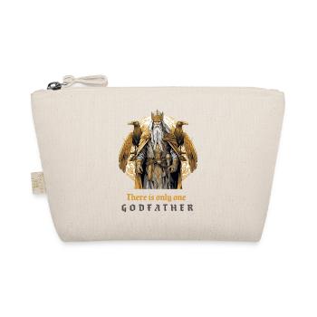 Odin with his ravens "There is only one godfather - Organic Pouch - nature - Front