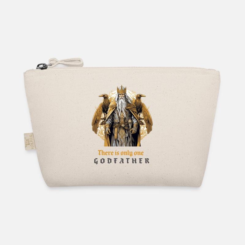 Odin with his ravens "There is only one godfather Organic Pouch