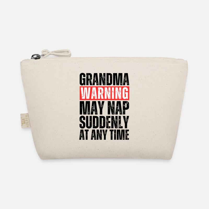 Oma-Warnung Bio-Täschchen