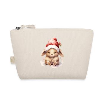 Les lapins en hiver look - Trousse biologique - nature - Devant