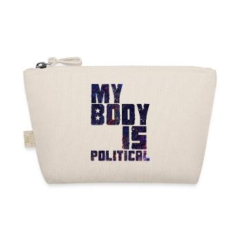 My body is political - Organic Pouch - nature - Front