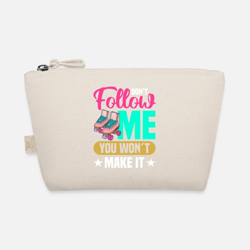 Roller Skate Design Organic Pouch