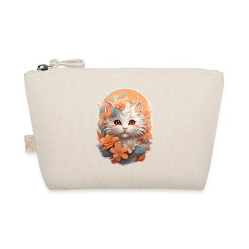 felino gatito - Organic Pouch - nature - Front