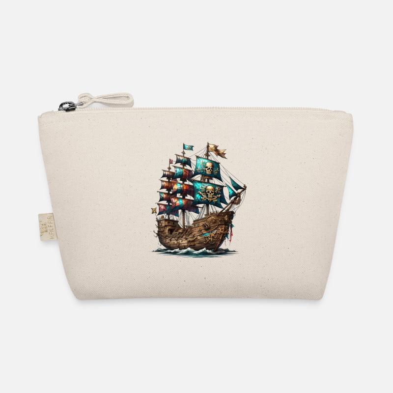 Pirate Ship Organic Pouch