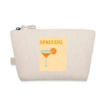 Spritzig Orange - Bio-Täschchen - Natur - Vorne