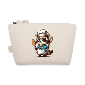 Raccoon Kitchen - Organic Pouch - nature - Front