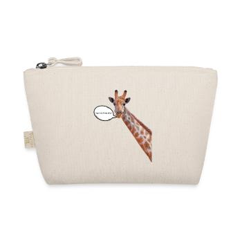 « Repérez-moi de loin! » Conception de T-shirt Girafe - Trousse biologique - nature - Devant