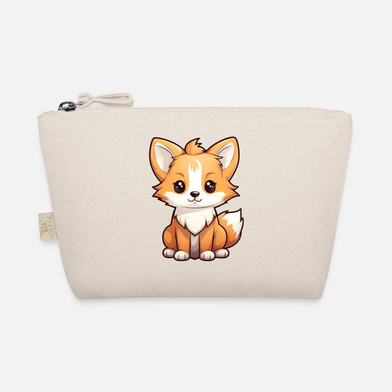Fuchs Anime - Bio-Täschchen - Natur