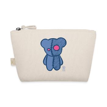 "teddy" - Little MONSTER (Teddy Bear) - Organic Pouch - nature - Front
