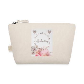 Hochzeitstag - Bio-Täschchen - Natur - Vorne