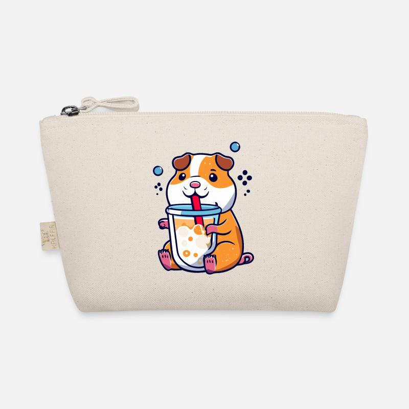 Bubbletea Hamster Geschenk Bio-Täschchen