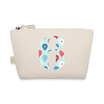 6e anniversaire ballon - Trousse biologique - nature - Devant