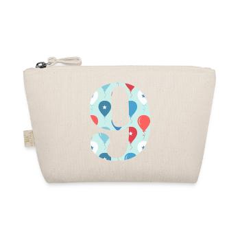 9th anniversary balloon - Organic Pouch - nature - Front