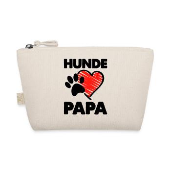 hunde papa - Bio-Täschchen - Natur - Vorne