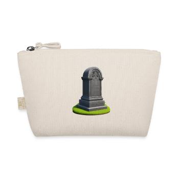 Halloween Tombstone - Organic Pouch - nature - Front