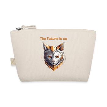 Cat of the future - Organic Pouch - nature - Front