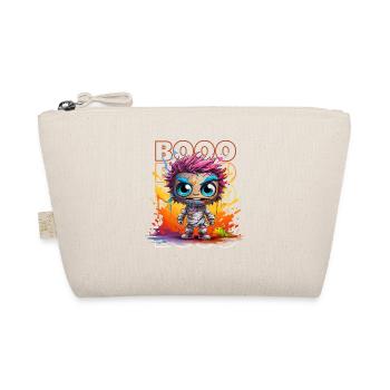 Chibi Shuffle & Booo! T-shirt Zombie loufoque ! - Trousse biologique - nature - Devant