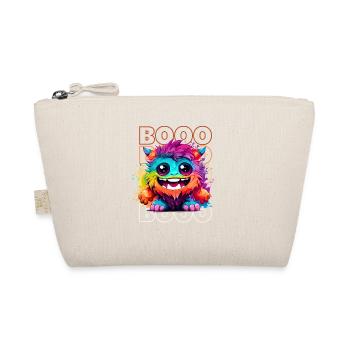 Chibi Blaze & Booo! Dämonenfreude T-Shirt! - Bio-Täschchen - Natur - Vorne