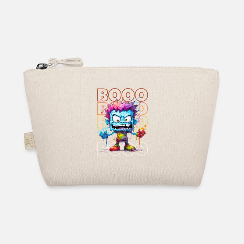 Chibi Stumble & Booo! Adorable Zombie Tee! Organic Pouch