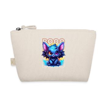 Chibi Soar & Booo! Nightflyer Bat Tee! - Organic Pouch - nature - Front