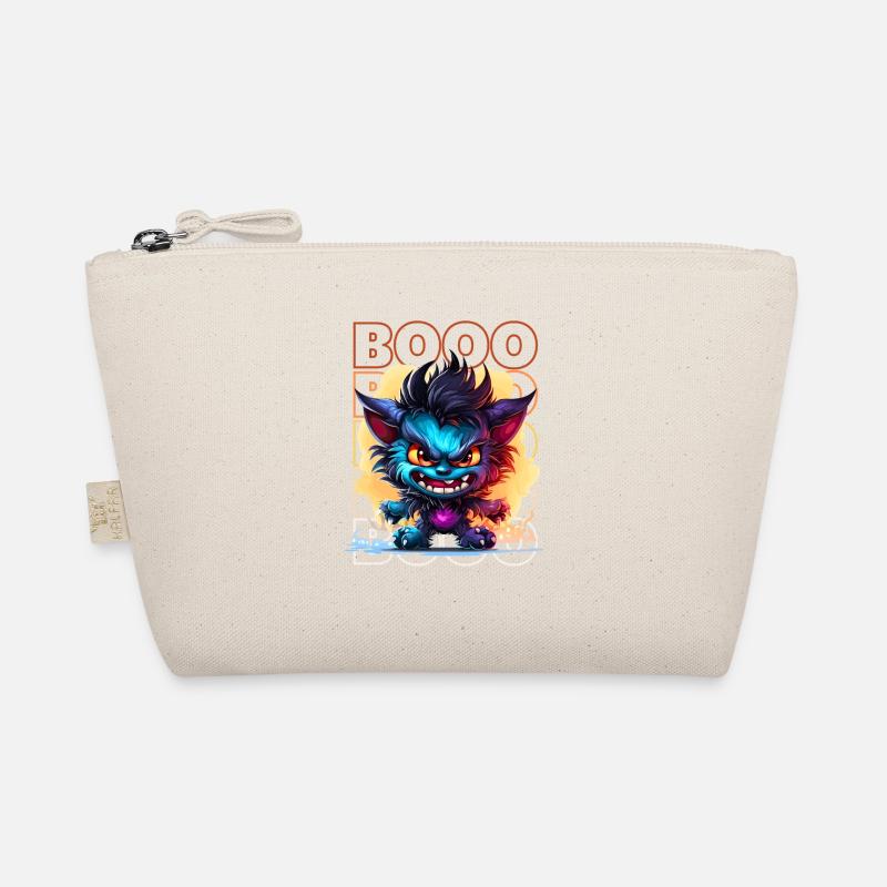 Chibi Prowl & Booo! Moonlit Lycan Tee! Organic Pouch