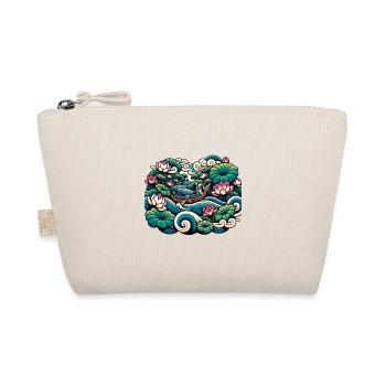 rivière fleurie inspiré d'art traditionnel chinois - Trousse biologique - nature - Devant