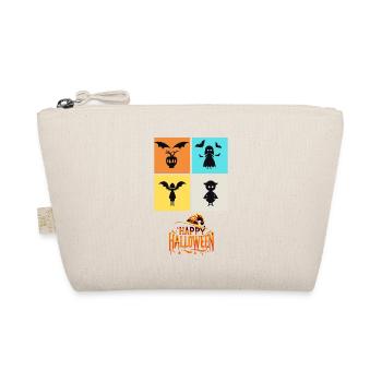 Quartet of Frights: A Halloween Collage - Organic Pouch - nature - Front