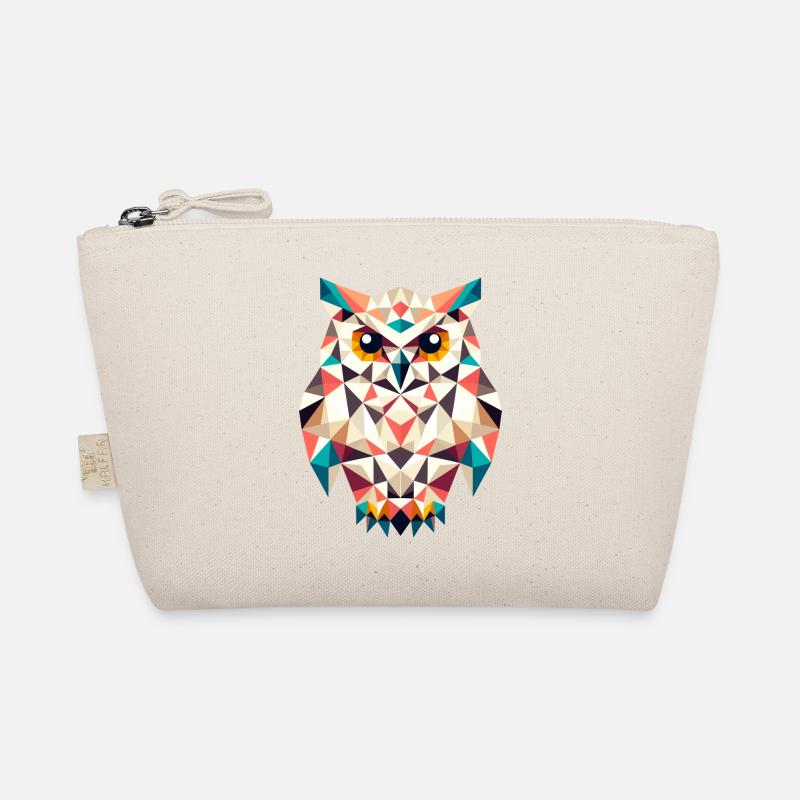 Eule // owl Bio-Täschchen