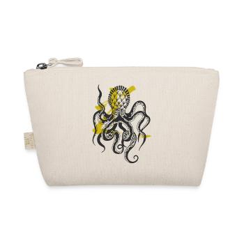 Octopus / Squid / Sea Monster / Octopus - Organic Pouch - nature - Front