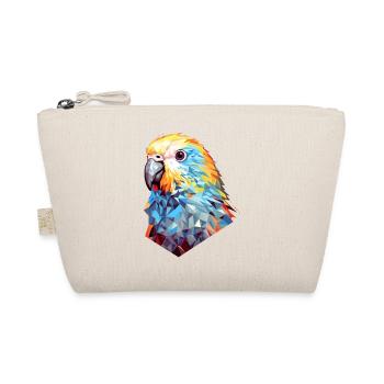 Budgie Polygon Bird Budgies - Organic Pouch - nature - Front