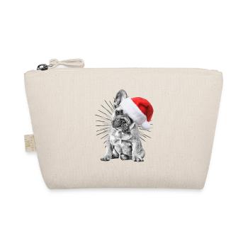 Bouledogue français Chien de Noël Chiens - Trousse biologique - nature - Devant