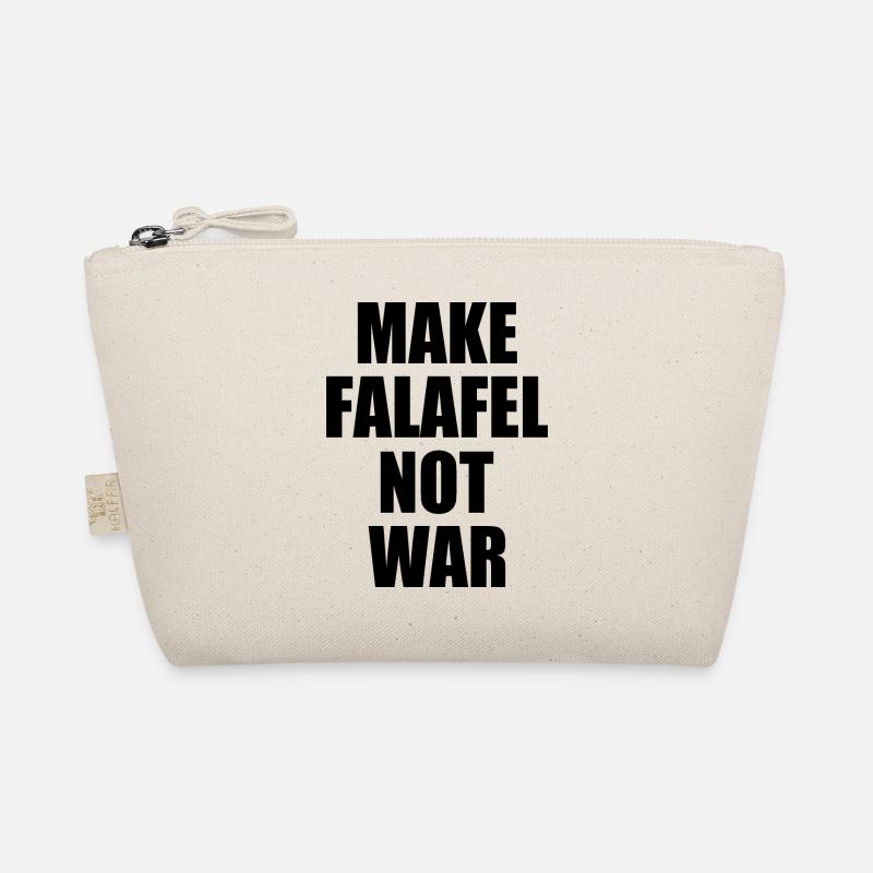 Make falafel not war Bio-Täschchen
