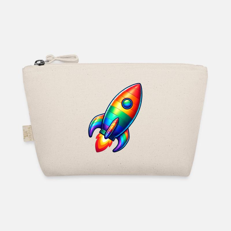 Raketen Regenbogen | Raketenstart Bio-Täschchen