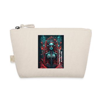 Worship the bassline - Organic Pouch - nature - Front