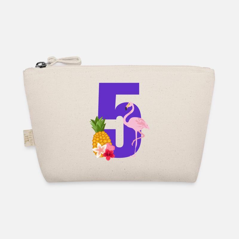 5e anniversaire flamingo Trousse biologique