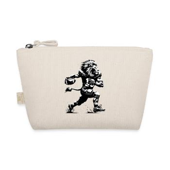 Lion jouant au football américain - Trousse biologique - nature - Devant