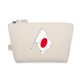 Drapeau du Japon, drapeau japonais - Trousse biologique - nature - Devant