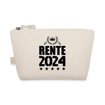 rente 2024 - Bio-Täschchen - Natur - Vorne