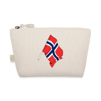 Flagge Norwegen - Bio-Täschchen - Natur - Vorne