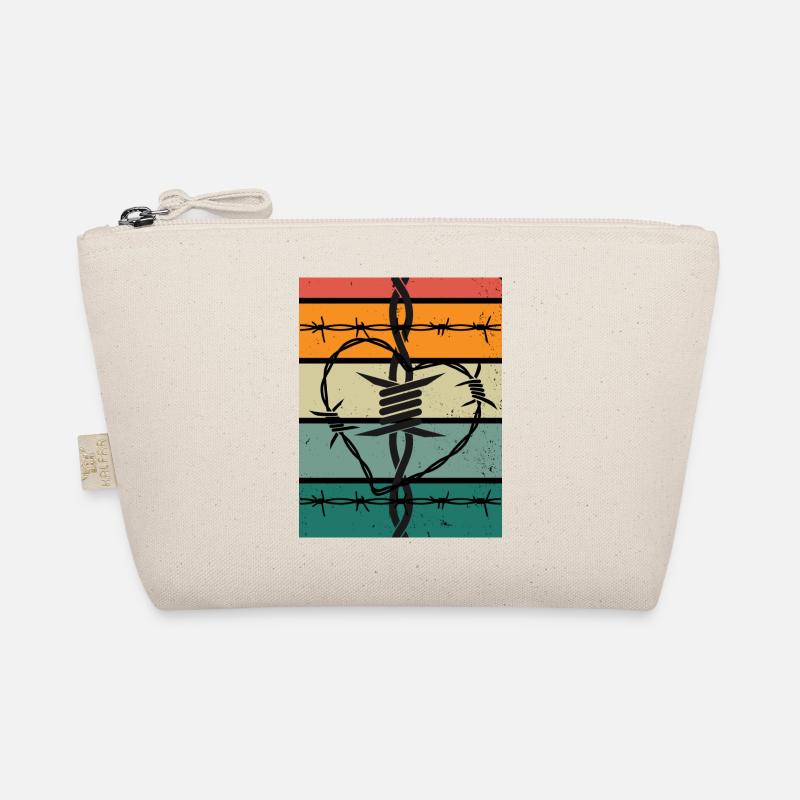 Stchelwire heart Organic Pouch