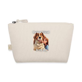 My best friend is my dog - girl - Bio-Täschchen - Natur - Vorne