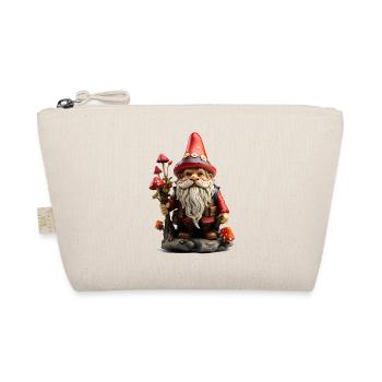 Nain de jardin avec bonnet rouge - Trousse biologique - nature - Devant