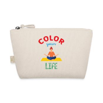 Meditation - Yoga - Color your life - Organic Pouch - nature - Front