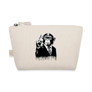 Lehrer. Monkey Life Affenleben - Bio-Täschchen - Natur - Vorne