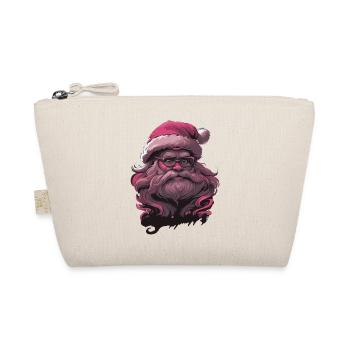 Merry Pinkmas Pink Christmas Xmas merry christmas - Organic Pouch - nature - Front