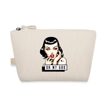 Lola Rockabilly Illustration TShirt - Trousse biologique - nature - Devant