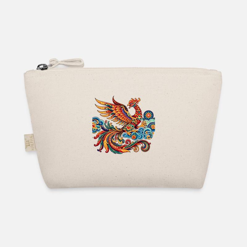 Lebendiger traditioneller chinesischer Phönix Bio-Täschchen