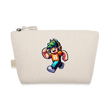 Happy gamer - Cool game character with head phones - Organic Pouch - nature - Front