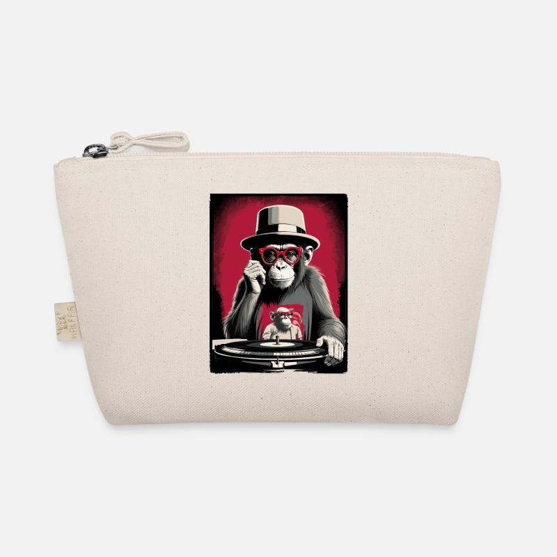 Monkey DJ - Organic Pouch - nature