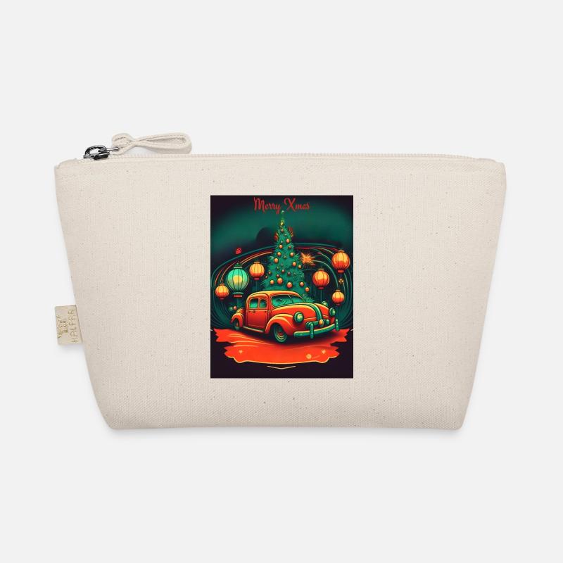 Scène de Noël vintage Trousse biologique